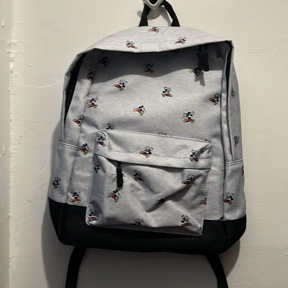 Disney Mickey Mouse Allover Print Backpack NWOT
